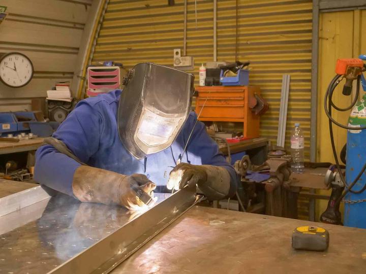 Nous réalisons tous types de soudures, selon le projet.